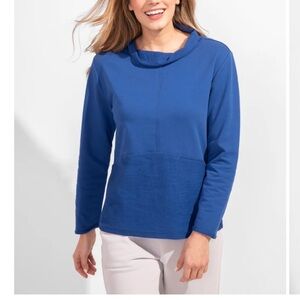 ESCAPE BY HABITAT - Ocean Front Terry Pocket Pullover